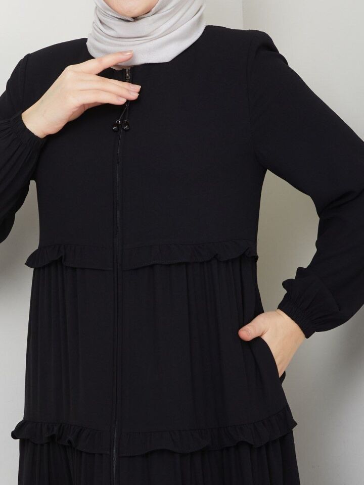 YENİ SEZON ŞIK TASARIM GENÇ TARZ YAZLIK İNCE ELBİSE FERACE ABAYA