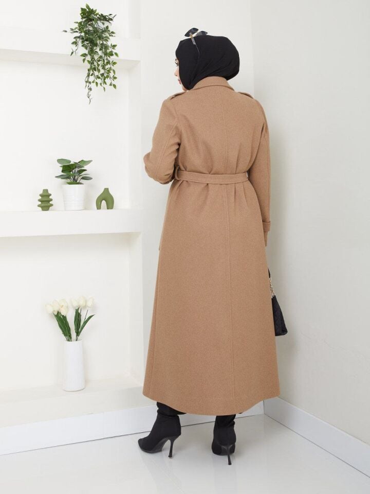 YENİ SEZON SÜPER KALİTE  EXTRA UZUN ASTARLI KALIN   TARZ KAMEL KAŞMİR KAŞE KABAN